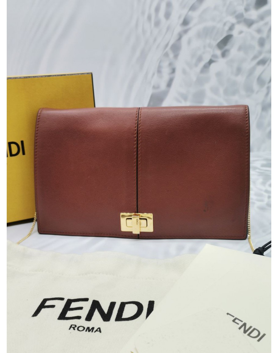 Fendi peekaboo wallet best sale